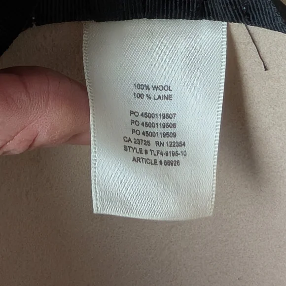 Aritzia Wool Alxiliary Beige Brimmed Hat - Picture 7 of 7